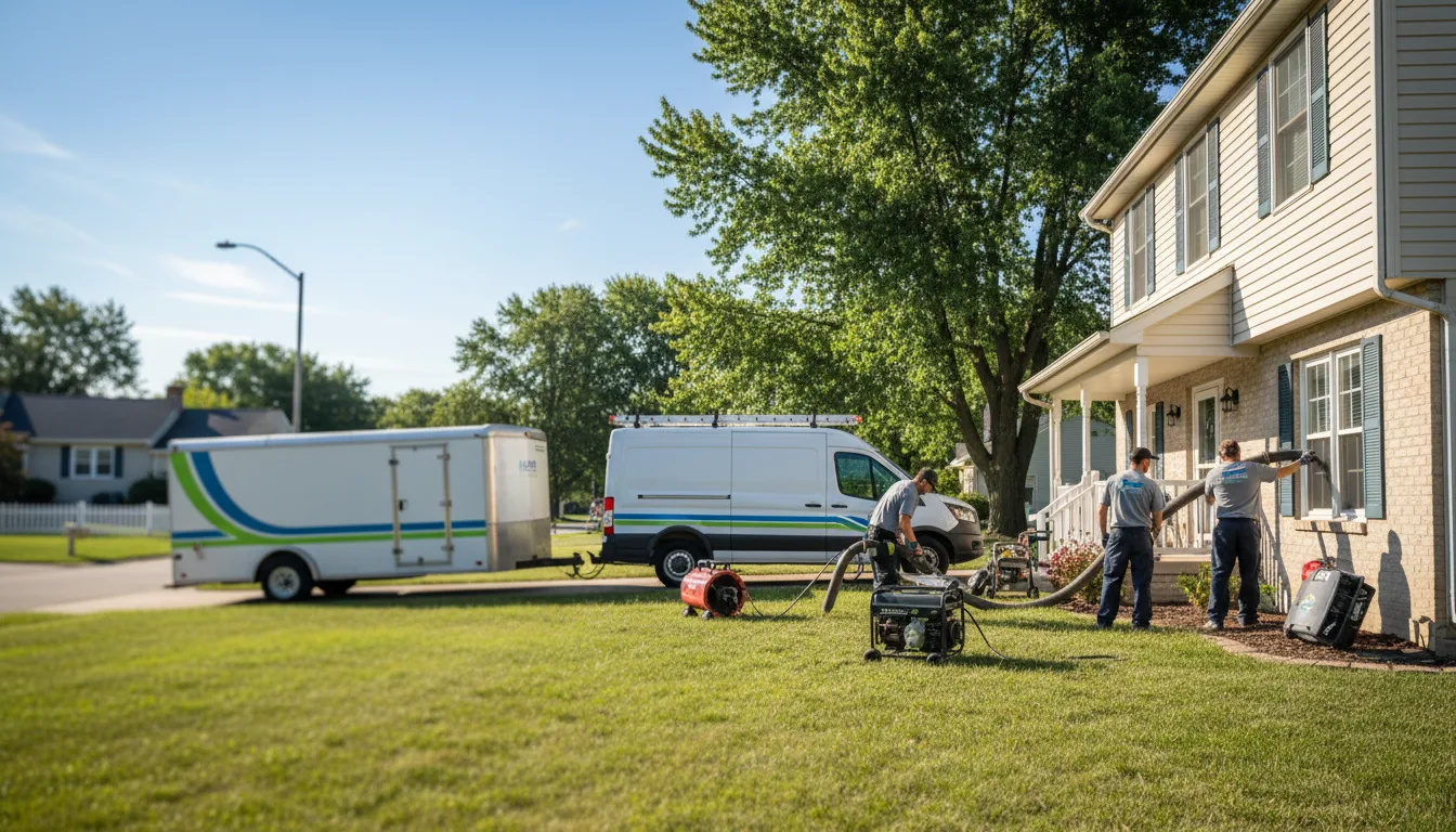 Flooded Basement Restoration And Cleanup With Repair in Keeseville, NY near me
